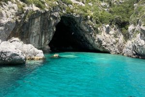 a cave on the cliff from Seaview